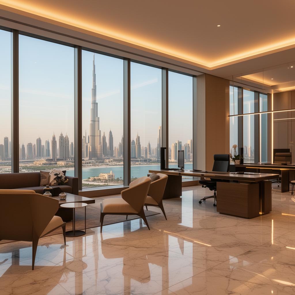 Modern Dubai Office Interior